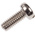 RS PRO Slot  Cheese Head Brass Machine Screws DIN 84, M4x10mm