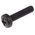 RS PRO Pozidriv Pan Steel Machine Screws DIN 7985, M3x12mm