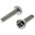 RS PRO Pozidriv Pan A2 304 Stainless Steel Machine Screws DIN 7985, M2.5x10mm