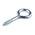 RS PRO Steel, Screw Eye Hook, 65mm, 14mm