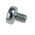 RS PRO Pozidriv Pan Steel Machine Screws DIN 7985, M3x4mm
