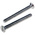 RS PRO Slot Countersunk A2 304 Stainless Steel Machine Screws DIN 963, M3x30mm