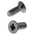 RS PRO Pozidriv Countersunk A2 304 Stainless Steel Machine Screws DIN 965, M3x8mm