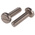RS PRO Slot Pan A2 304 Stainless Steel Machine Screws DIN 85, M8x30mm