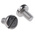 RS PRO Slot Pan A4 316 Stainless Steel Machine Screws DIN 85, M5x8mm
