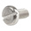 RS PRO Slot Pan A4 316 Stainless Steel Machine Screws DIN 85, M5x10mm