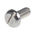 RS PRO Slot Pan A4 316 Stainless Steel Machine Screws DIN 85, M5x12mm