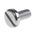 RS PRO Slot Pan A4 316 Stainless Steel Machine Screws DIN 85, M6x12mm