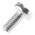 RS PRO Pozidriv Pan A4 316 Stainless Steel Machine Screws DIN 7985, M6x12mm