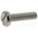 RS PRO Slot Pan A2 304 Stainless Steel Machine Screws DIN 85, M4x16mm