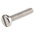 RS PRO Slot Pan A2 304 Stainless Steel Machine Screws DIN 85, M4x20mm