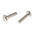 RS PRO Slot Pan A2 304 Stainless Steel Machine Screws DIN 85, M6x20mm