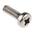 RS PRO Pozidriv Pan A2 304 Stainless Steel Machine Screws DIN 7985, M5x16mm