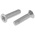 RS PRO Pozidriv Countersunk A2 304 Stainless Steel Machine Screws DIN 965, M6x25mm