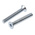 RS PRO Pozidriv Countersunk Steel Machine Screws DIN 965Z, M3x20mm
