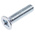 RS PRO Pozidriv Countersunk Steel Machine Screws DIN 965, M4x16mm