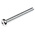 RS PRO Pozidriv Pan Steel Machine Screws DIN 7985, M5x40mm