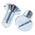 RS PRO Slot Countersunk Steel Machine Screws DIN 963, M6x12mm