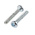 RS PRO Cross Pan Steel Machine Screws DIN 7985Z, M2x12mm
