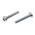 RS PRO Pozidriv Pan Steel Machine Screws DIN 7985Z, M3.5x20mm