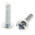 RS PRO Pozidriv Pan Steel Machine Screws No 6x1/2in