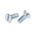 RS PRO Slot Countersunk Steel Machine Screws DIN 963, M2.5x6mm
