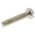 RS PRO Slot  Cheese Head Brass Machine Screws DIN 84, M2.5x12mm