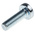 RS PRO Torx Pan Steel Machine Screws, M6x20mm