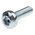 RS PRO Torx Pan Steel Machine Screws, M6x20mm