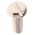 RS PRO Slot Pan Brass Machine Screws DIN 85, M6x16mm