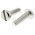 RS PRO Slot Pan Brass Machine Screws DIN 85, M6x20mm