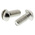 RS PRO Slot Round Brass Machine Screw BS 57 6BAx1/4in