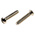 RS PRO Slot Round Brass Machine Screw BS 57 4BAx3/4in