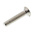 RS PRO Slot Countersunk Brass Machine Screw DIN 963, M2.5x12mm