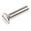 RS PRO Slot Countersunk Brass Machine Screws DIN 963, M3x12mm