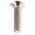 RS PRO Slot Countersunk Brass Machine Screws DIN 963, M5x20mm
