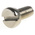RS PRO Slot  Cheese Head Brass Machine Screws DIN 84, M3x6mm
