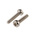 RS PRO Cross Pan Brass Machine Screws DIN 7985, M2.5x12mm