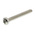 RS PRO Cross Pan Brass Machine Screws DIN 7985, M3x25mm