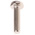 RS PRO Cross Pan Brass Machine Screws DIN 7985, M5x20mm