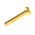RS PRO Slot Pan Brass Machine Screws DIN 85, M4x25mm