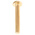 RS PRO Slot Pan Brass Machine Screws DIN 85, M5x30mm