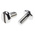 RS PRO Slot Pan Brass Machine Screws DIN 85, M6x12mm