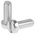 RS PRO Slot  Cheese Head Steel Machine Screws DIN 84, M6x16mm