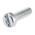 RS PRO Slot  Cheese Head Steel Machine Screws DIN 84, M6x20mm