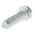RS PRO Slot  Cheese Head Steel Machine Screws DIN 84, M6x20mm