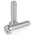 RS PRO Slot  Cheese Head Steel Machine Screws DIN 84, M6x25mm