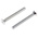 RS PRO Slot Countersunk Steel Machine Screws DIN 963, M3x25mm