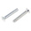 RS PRO Slot Countersunk Steel Machine Screw DIN 963, M3.5x20mm