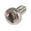 RS PRO Pozidriv Pan A2 304 Stainless Steel Machine Screws DIN 7985, M3.5x6mm